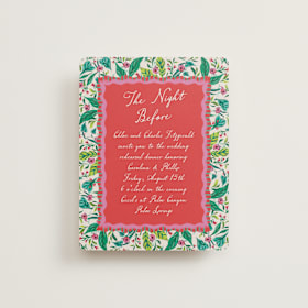 Rehearsal Dinner Cards