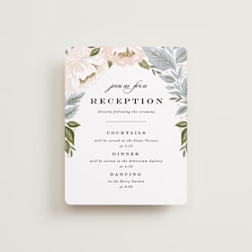 Reception Cards