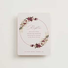 Reception Cards