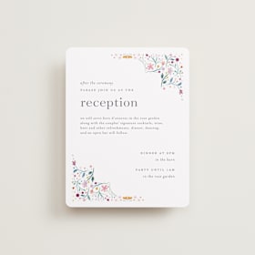 Reception Cards