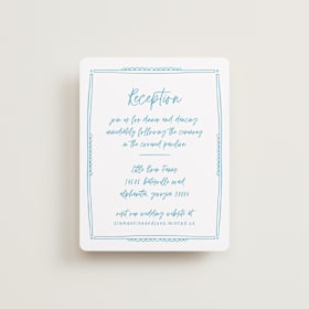 Reception Cards