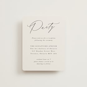 Reception Cards