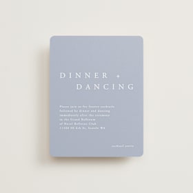 Reception Cards