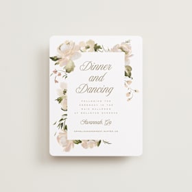 Reception Cards