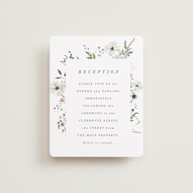 Reception Cards