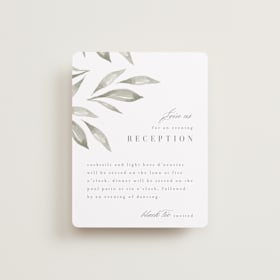 Reception Cards