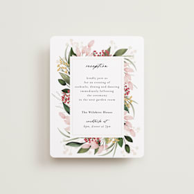Reception Cards