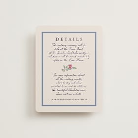 Reception Cards