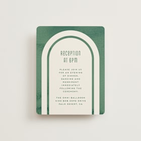 Reception Cards