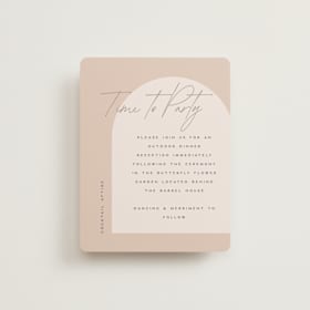 Reception Cards