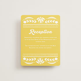 Reception Cards