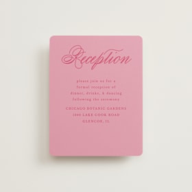 Reception Cards