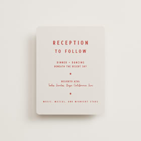 Reception Cards