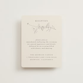 Reception Cards