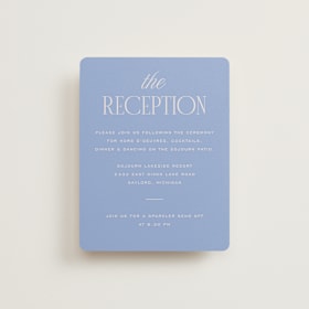Reception Cards