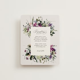 Reception Cards