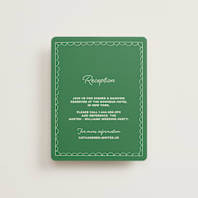 Reception Cards