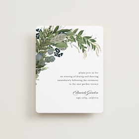 Reception Cards