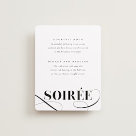 Reception Cards