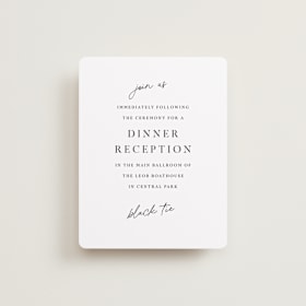 Reception Cards