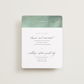 Reception Cards