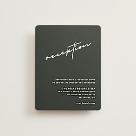 Reception Cards