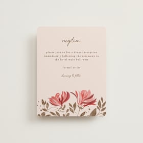 Reception Cards