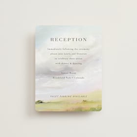 Reception Cards