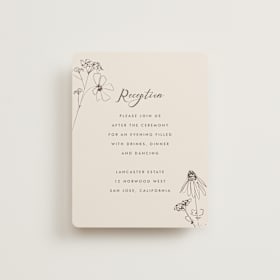 Reception Cards