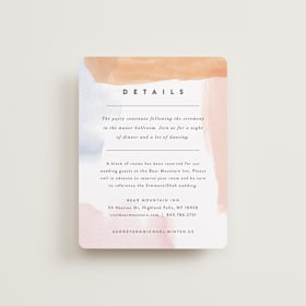 Reception Cards