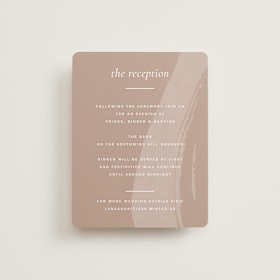 Reception Cards