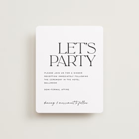 Reception Cards