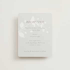 Reception Cards