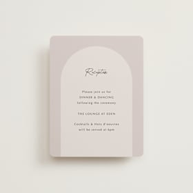 Reception Cards
