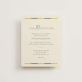 Reception Cards