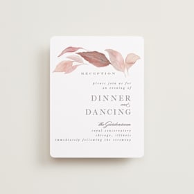 Reception Cards