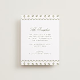 Reception Cards