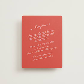 Reception Cards