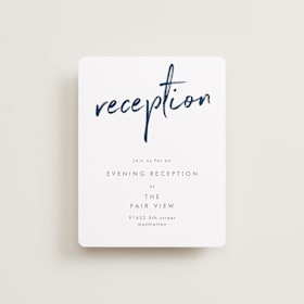 Reception Cards
