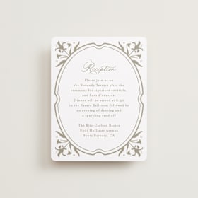 Reception Cards