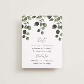 Reception Cards