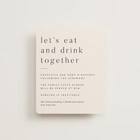 Reception Cards