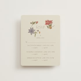 Foil-Pressed Multi-Event RSVP Cards