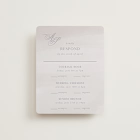 Multi-Event RSVP Cards