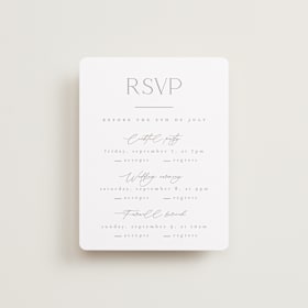 Multi-Event RSVP Cards