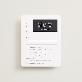 Multi-Event RSVP Cards