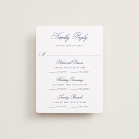 Multi-Event RSVP Cards