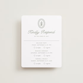Multi-Event RSVP Cards