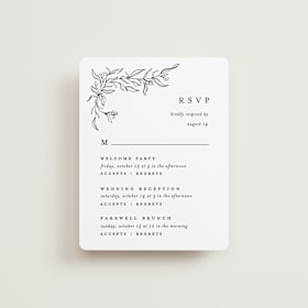 Multi-Event RSVP Cards