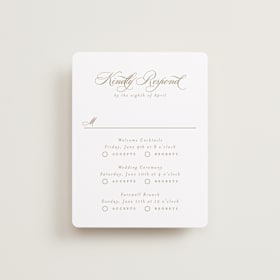 Multi-Event RSVP Cards